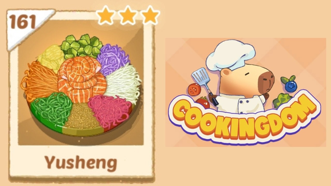 Cookingdom Level 162 Yusheng | Game Walkthrough🎮