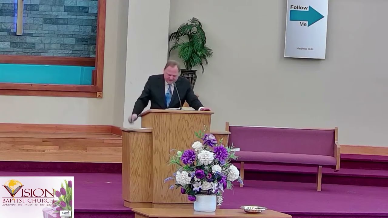 Welcome to Sunday Morning Worship at Vision Baptist Church in Ladysmith, Virginia.