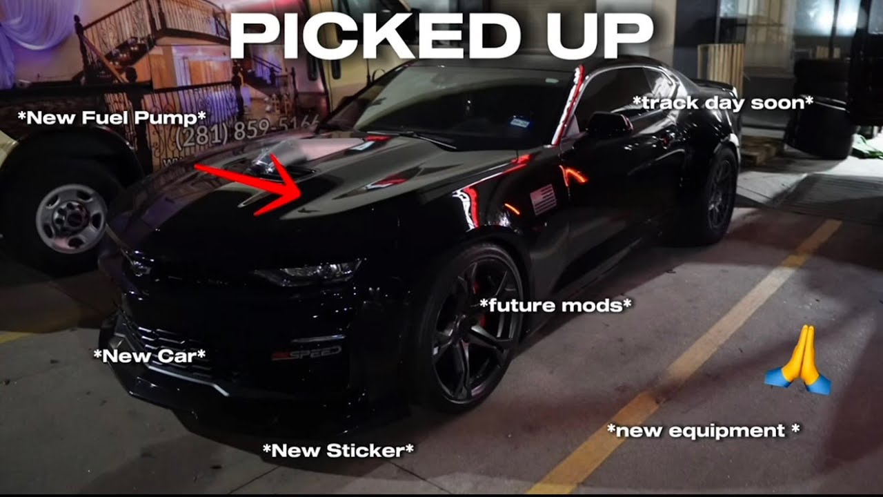 PICKING UP MY CAMARO AFTER 2 WEEKS (BROKE DOWN)