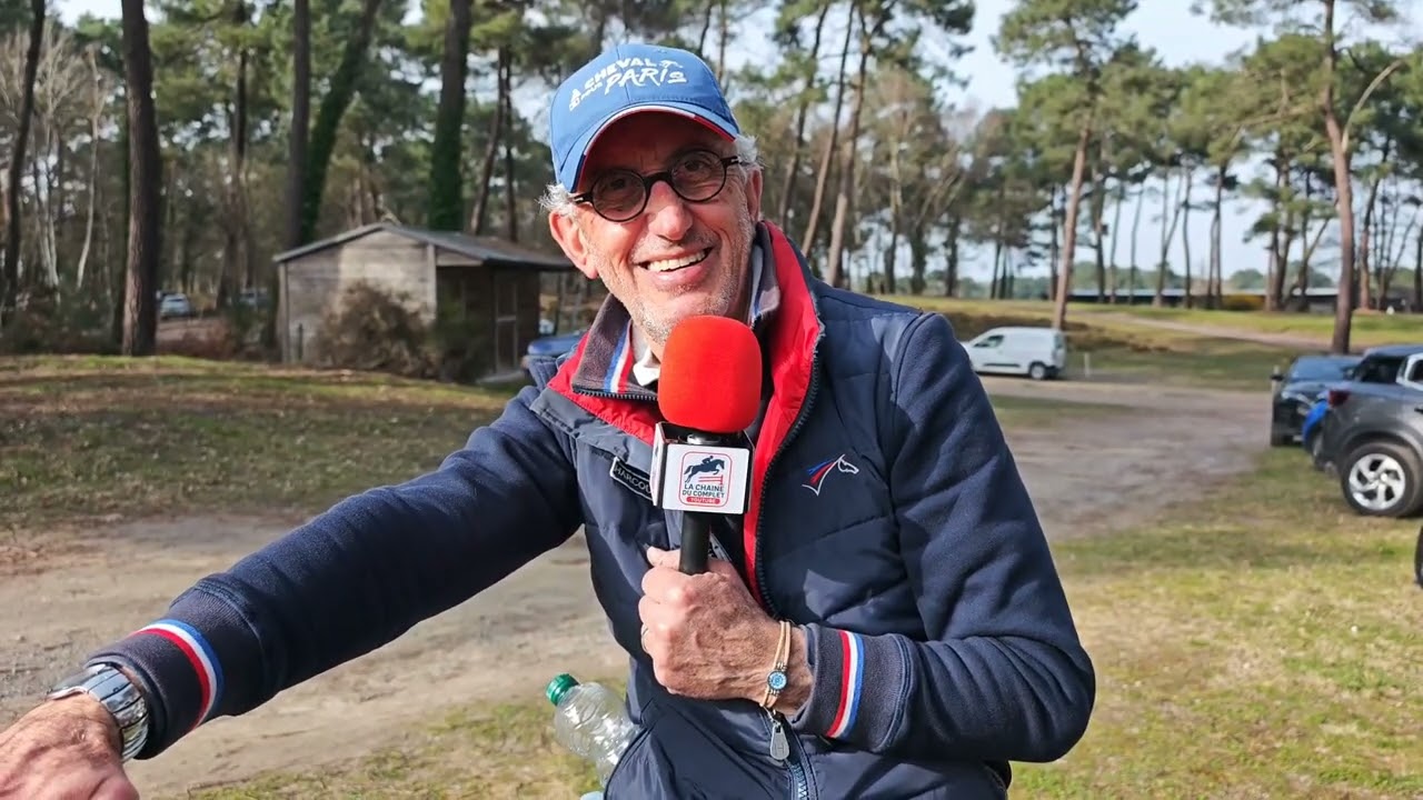Réaction d'après cross de Jean Luc Force. Grand National de Saumur 2026