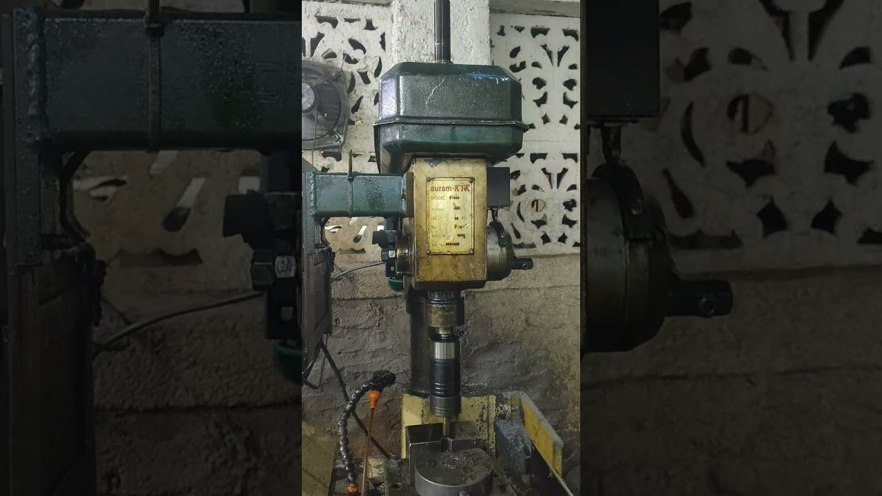 S61 lead screw tapping machine sound problem Reper and testing 