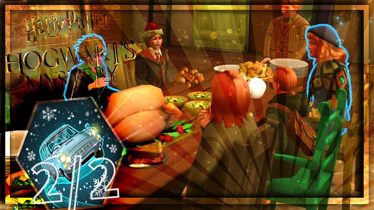 ➤LE PLUS BEAU NOËL AU TERRIER CHEZ LES WEASLEY ! ❰Quête NOEL 2/2❱  [HPHogwarts Mystery FR]