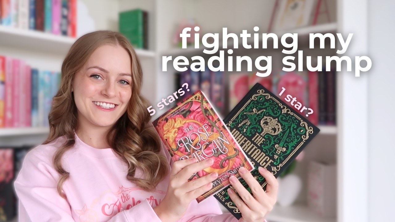 Cosy Reading Weekend Vlog (reading my tbr & getting out of a reading slump)