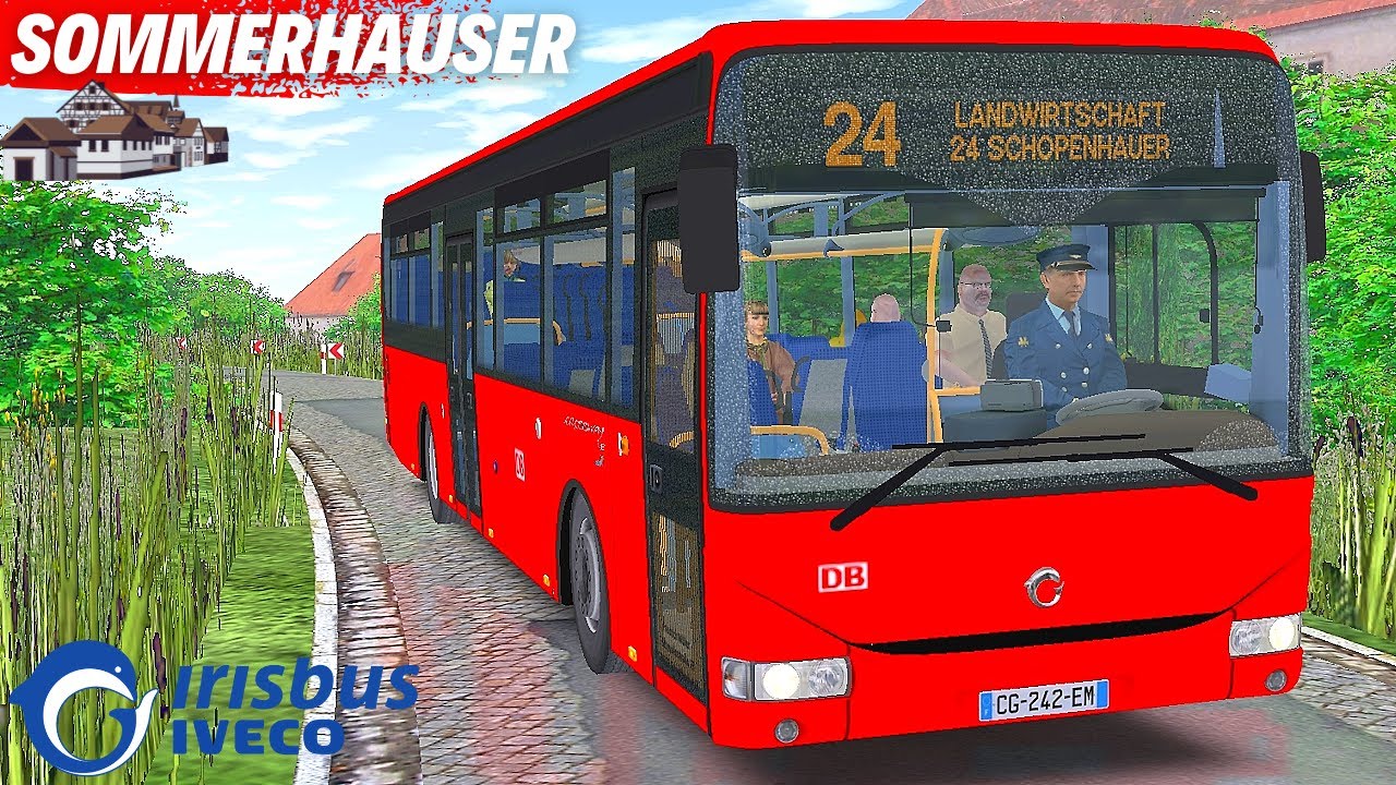 OMSI 2 [60 FPS] - NEUE MAP Sommerhauser 🐎🏘️ Dorf-Idylle! - Let's Play Omsi 2 [#955]