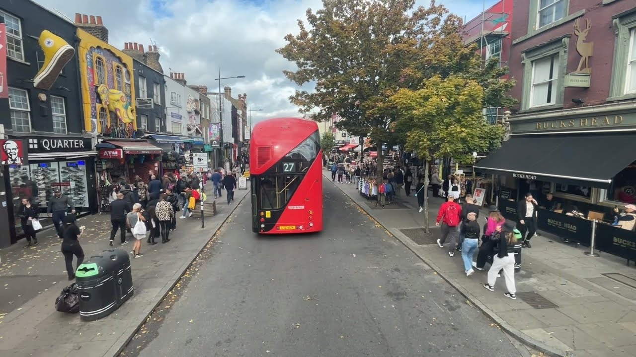FULL ROUTE VISUAL | London Bus Route 24: Pimlico - Hampstead Heath | LTZ 1040 (LT40)
