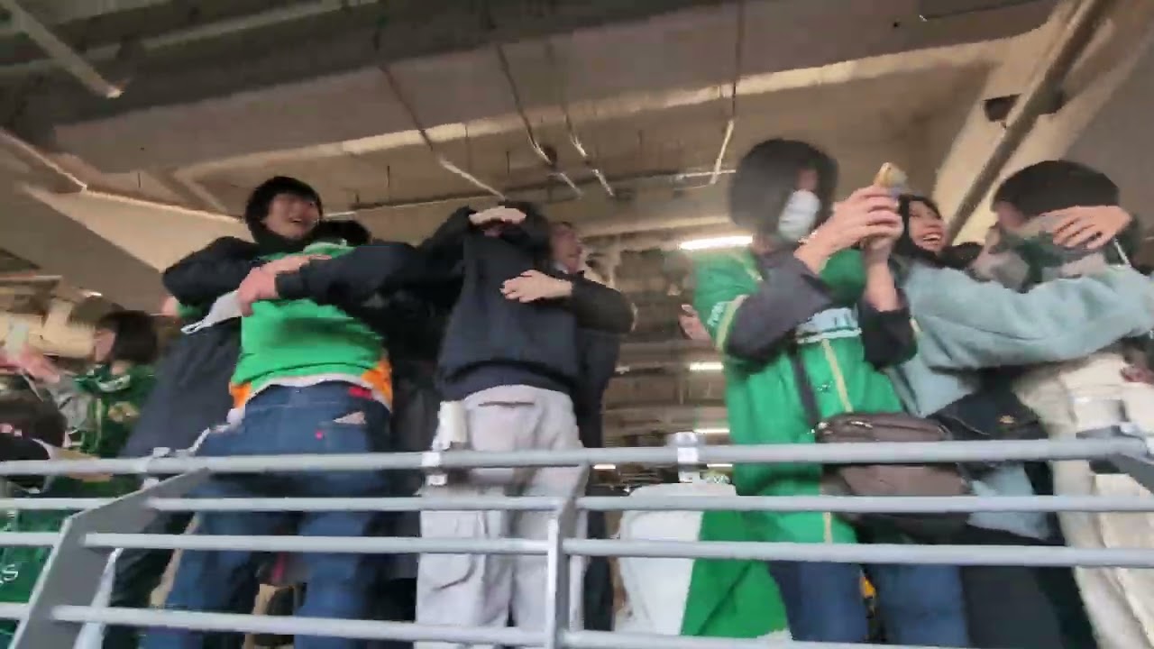 2023 Playoff Final VS 清水(Home) 染野唯月の同点ゴール～試合終了