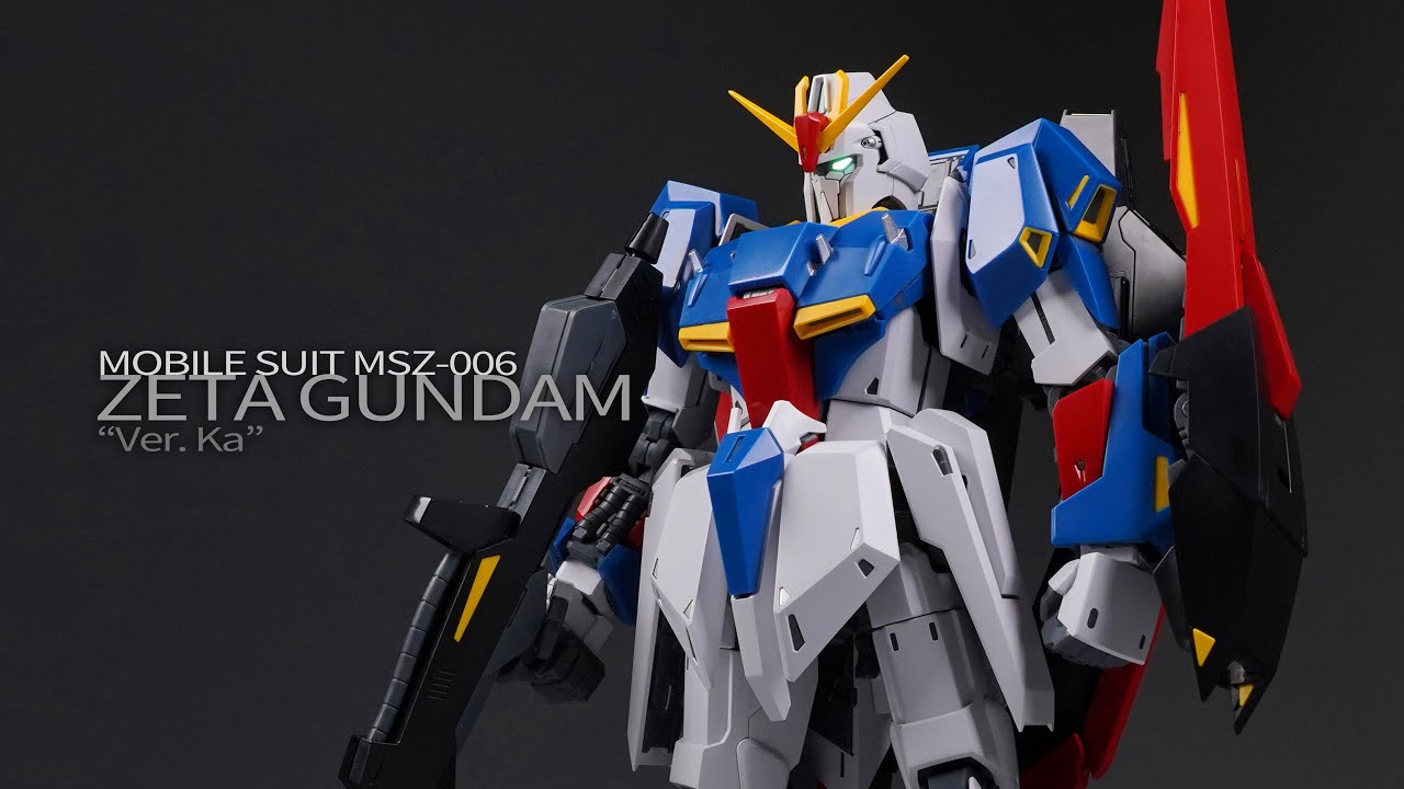 [ 素組新境界 ] MG ZETA GUNDAM Ver.Ka の快打旋風篇 (づ￣ 3￣)づ