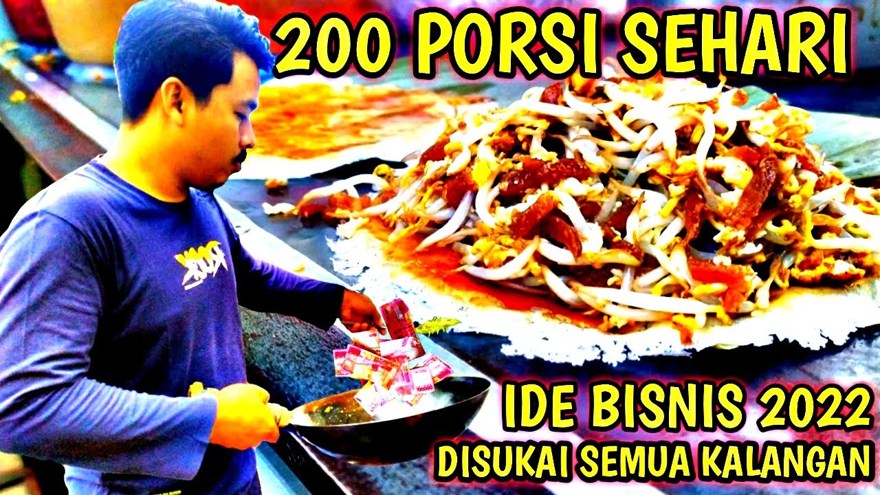 KACAW..!! SEHARI LUDES 200 PORSI ..USAHA LUMPIA BASAH GAK NYANGKA BAKAL RAME | IDE BISNIS 2022