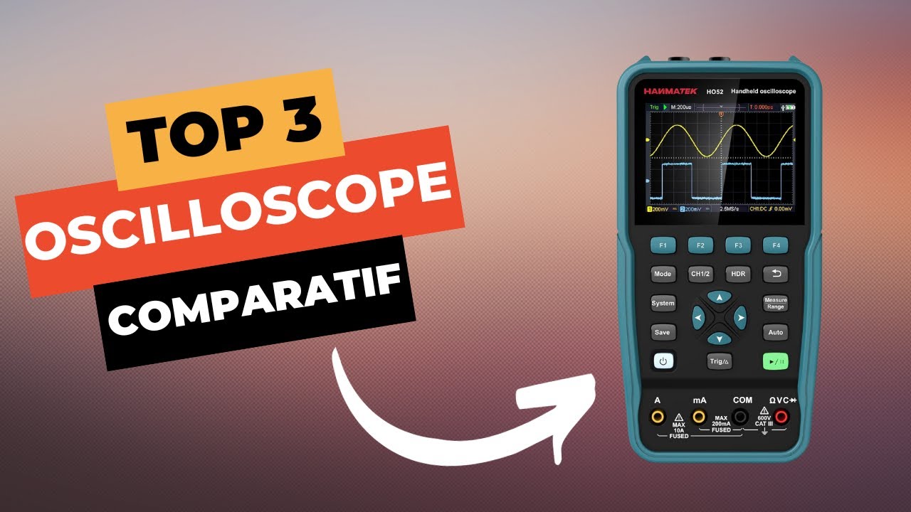 TOP 3 : Meilleur Oscilloscope 2024 🔥