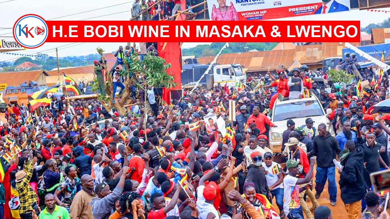 LIVE: H.E BOBI WINE LIVE IN LWENGO & MASAKA #bobiwine #bobiwinelive #bobiwinetoday