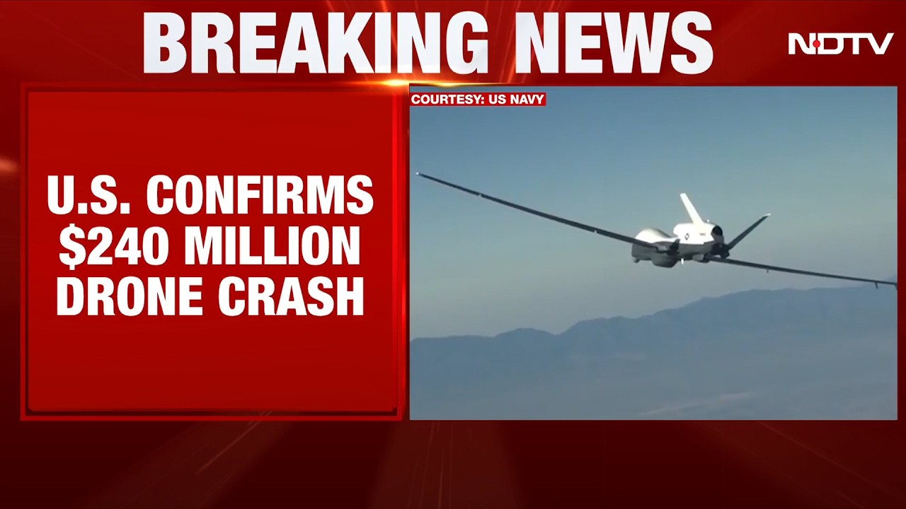 米国のドローン墜落｜米国、ホルムズ上空で2億4000万ドル相当のトリトン・ドローンを喪失、監視活動に大きな打撃