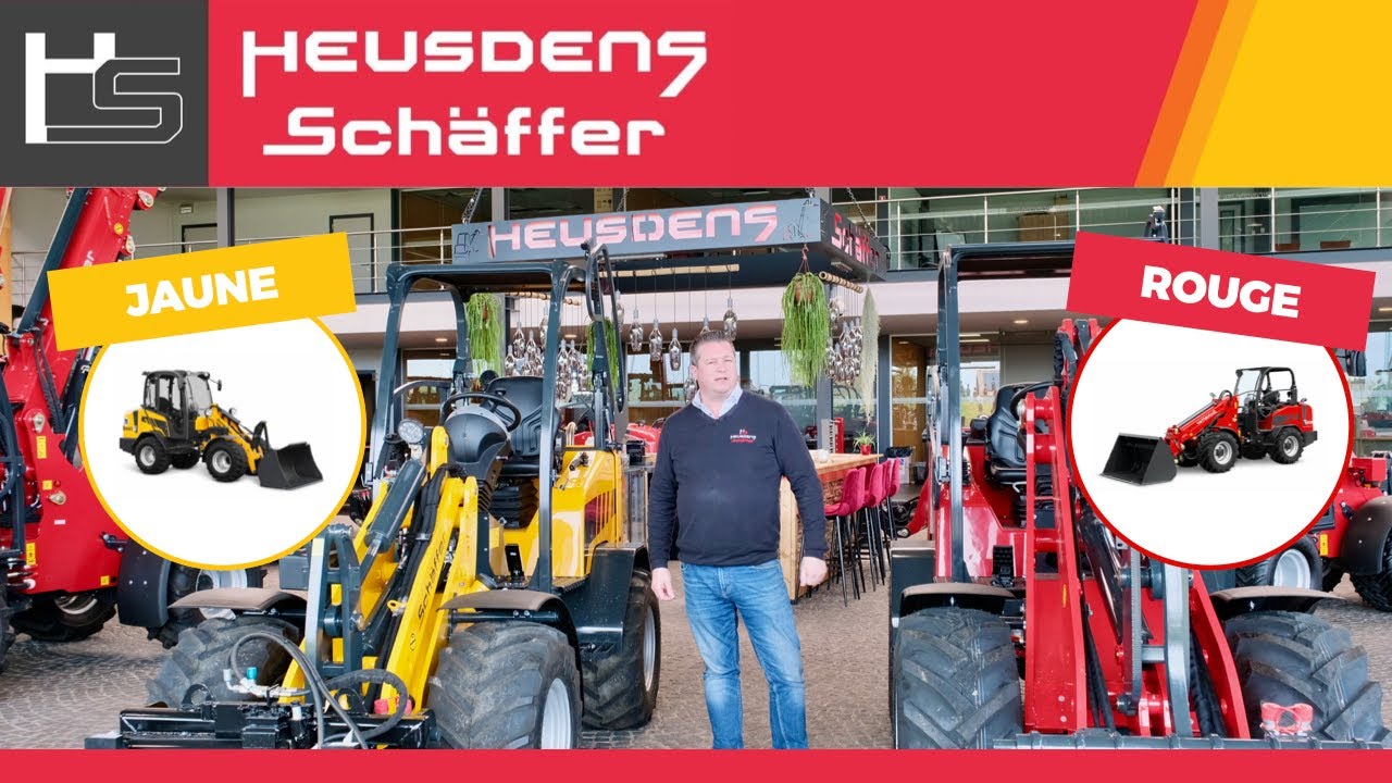 Heusdens Schäffer - La différence entre la gamme rouge et la gamme jaune