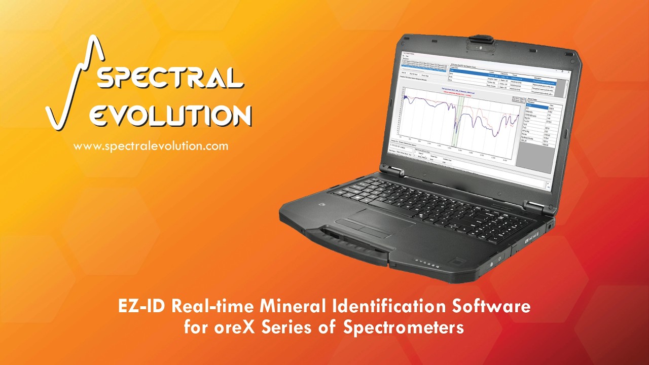EZ-ID Real time Mineral Identification Software for oreX Series of Spectrometers