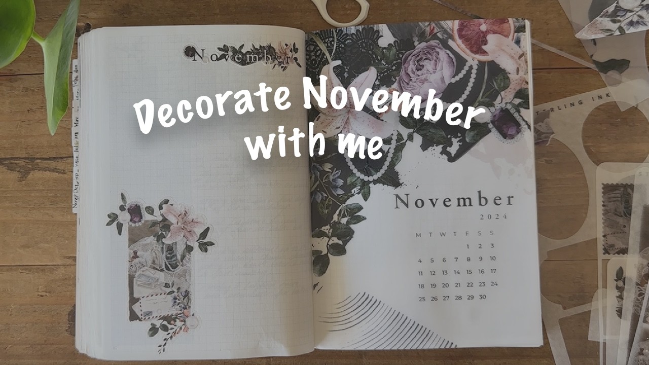 November Decorate with Me | Sterling Ink