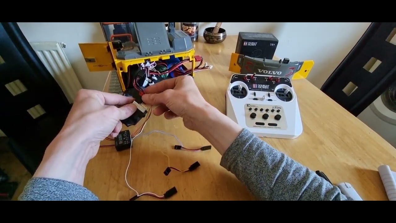 Double-E hobby Ec160e Electric version Sound Module Install tutorial