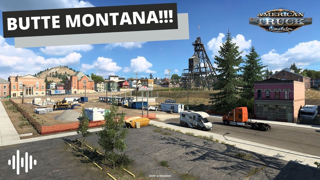 MONTANA DLC - BUTTE!!! | American Truck Simulator (ATS) Montana DLC | Prime News