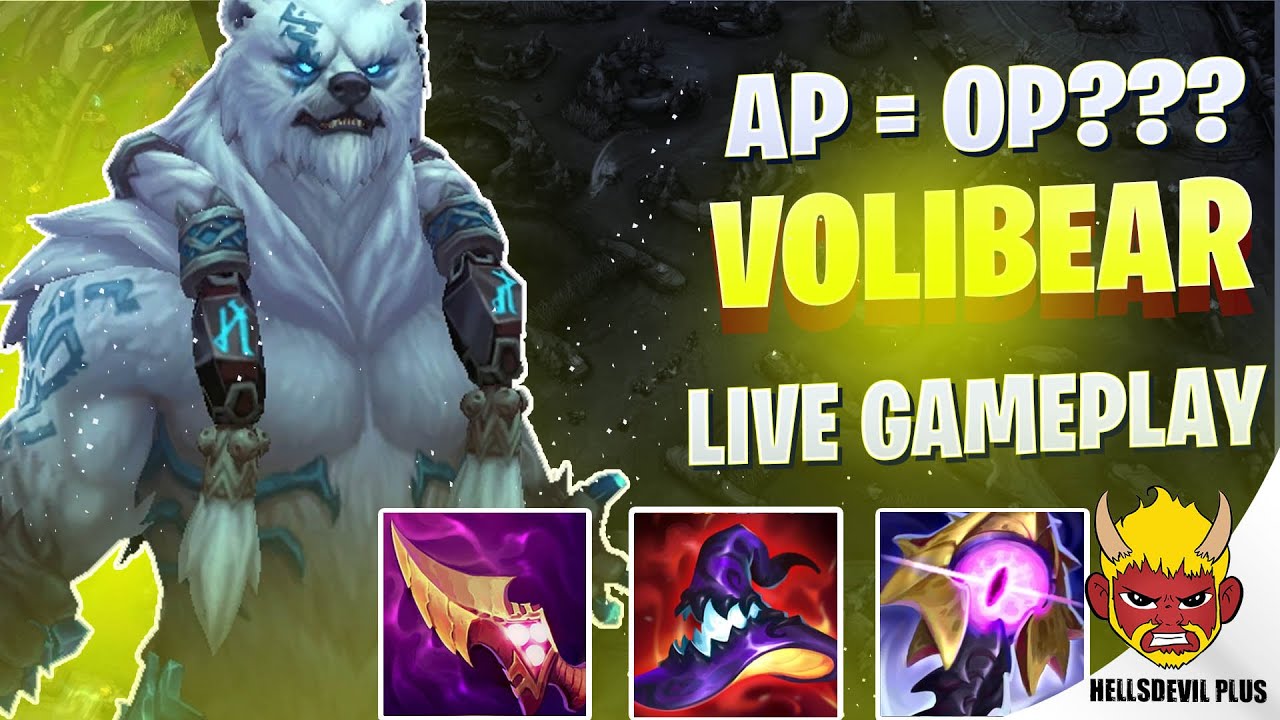 AP VOLIBEAR ВЫШЕЛ??? - Геймплей Wild Rift HellsDevil Plus