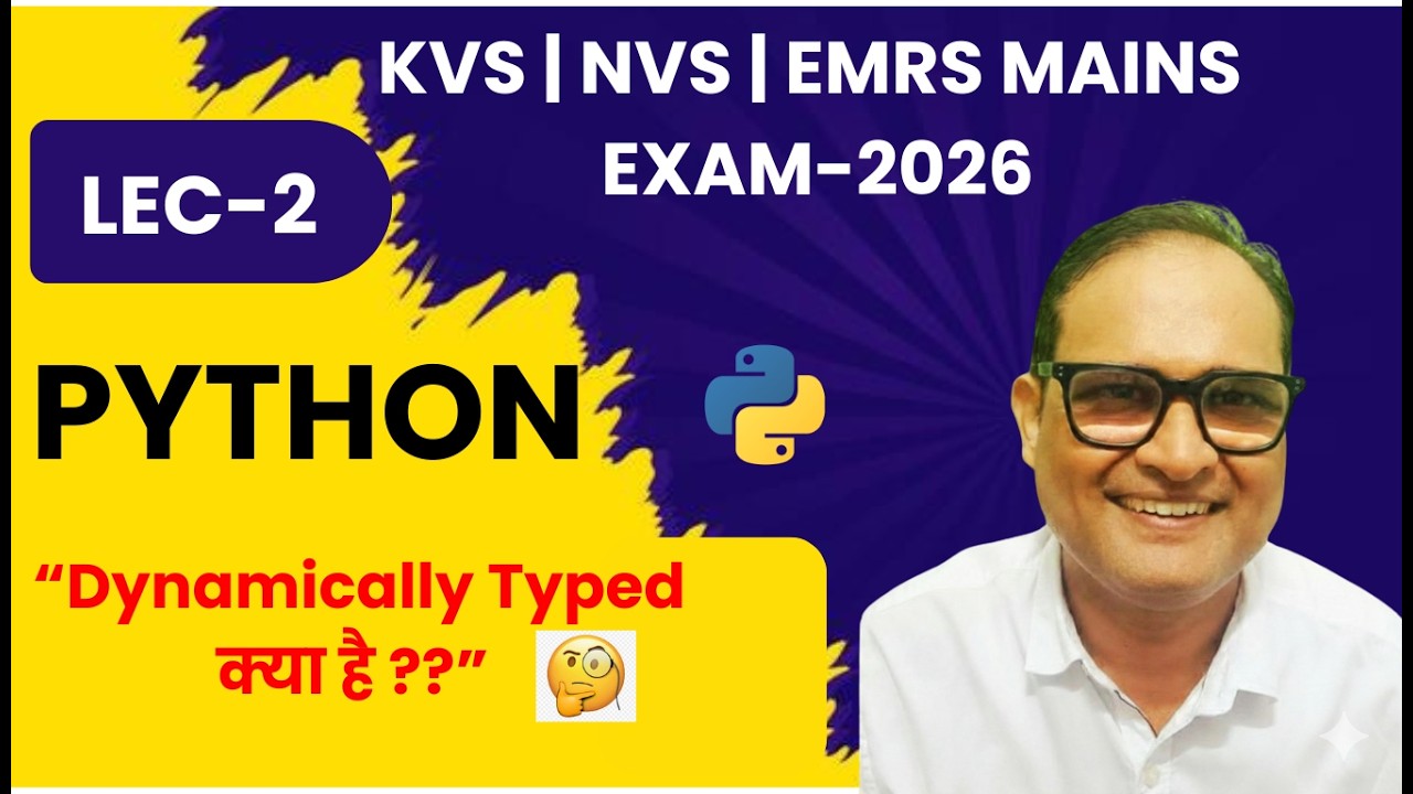 Python Programming | Lecture 2 | Features of Python + MCQ | Hindi