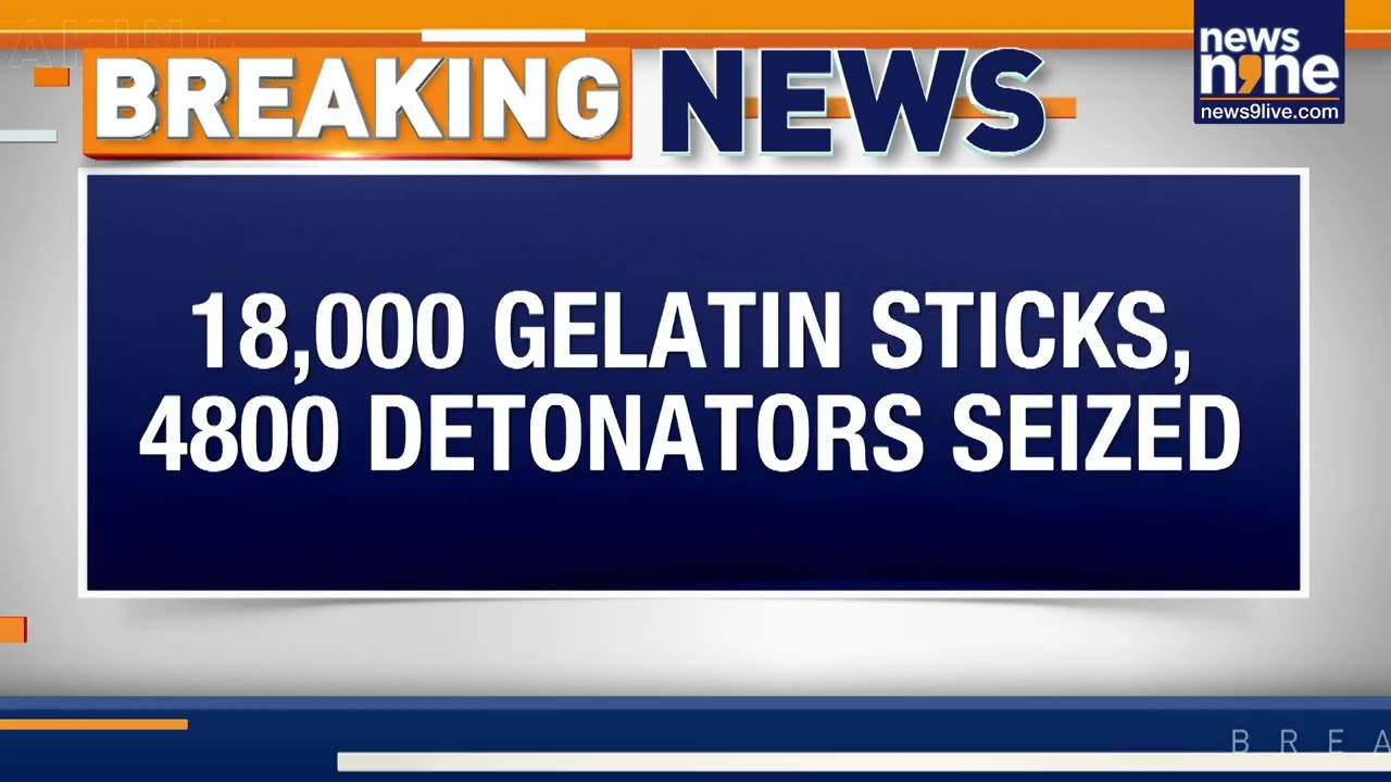 18,000 Gelatin Sticks Seized In Kerala | Explosives Hidden Under Watermelon Load | News9
