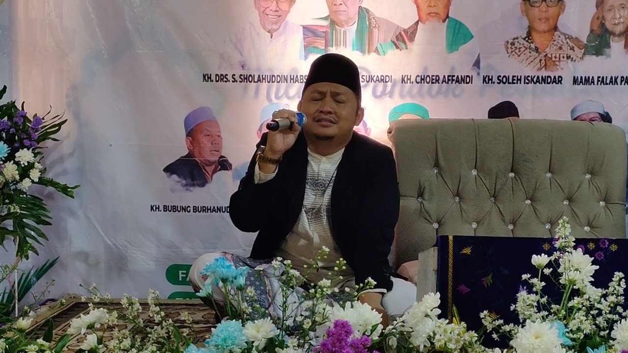 USTADZ M TAUFIK/QORI BERSUARA LEMBUT/DI MILAD PP NURUL IMAN LW KOLOT CIBUNGBULANG BOGOR 