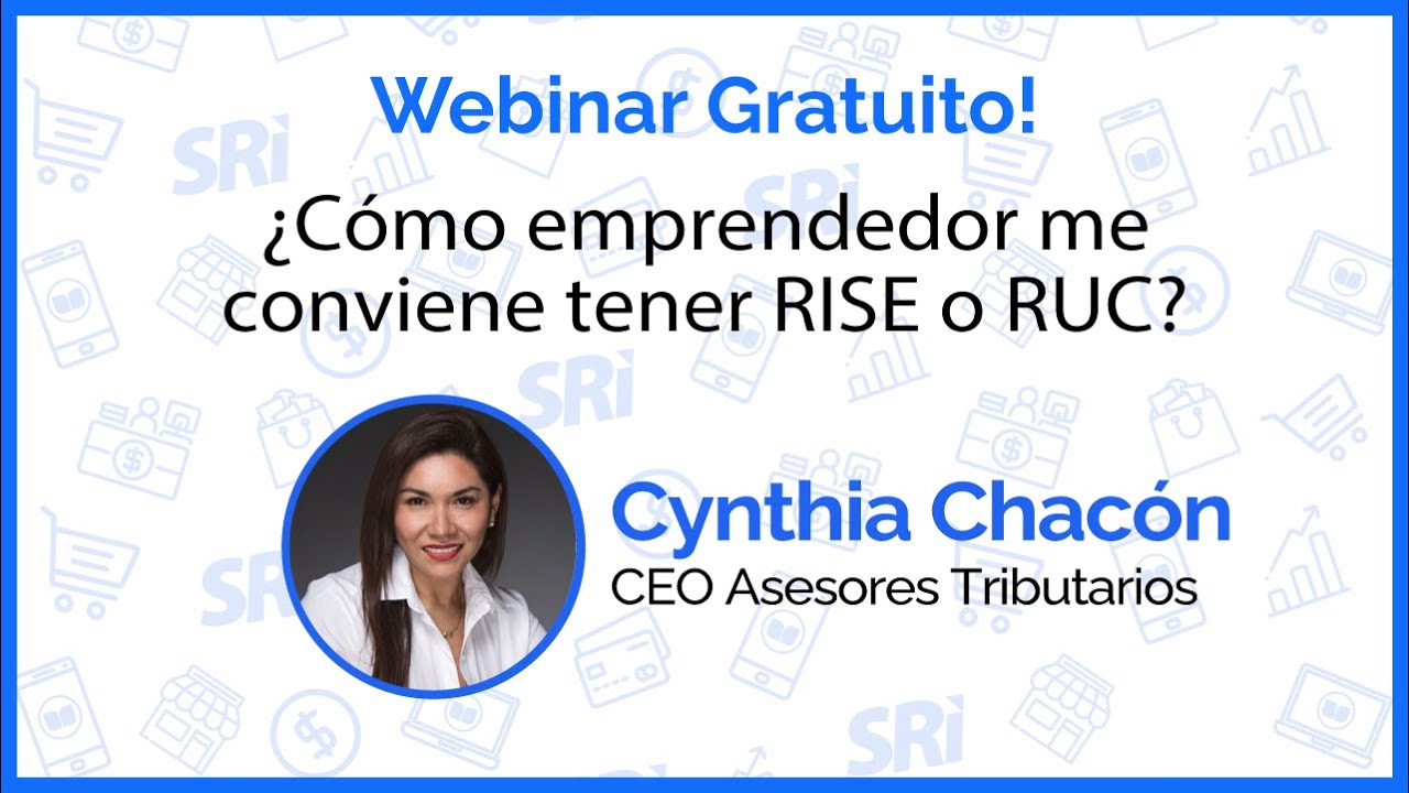 ¿Cómo emprendedor me conviene tener RISE o RUC?- Webinar Contífico