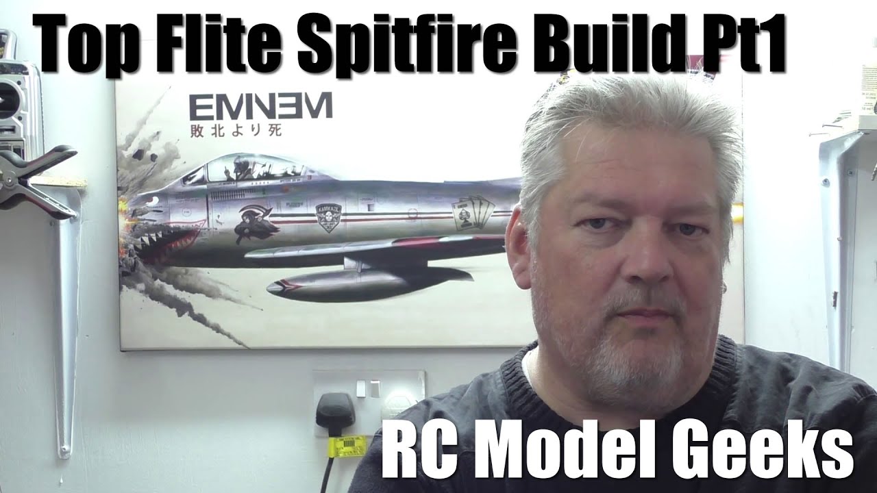 Top Flite Mk IX Spitfire Build Pt1 RC Model Geeks