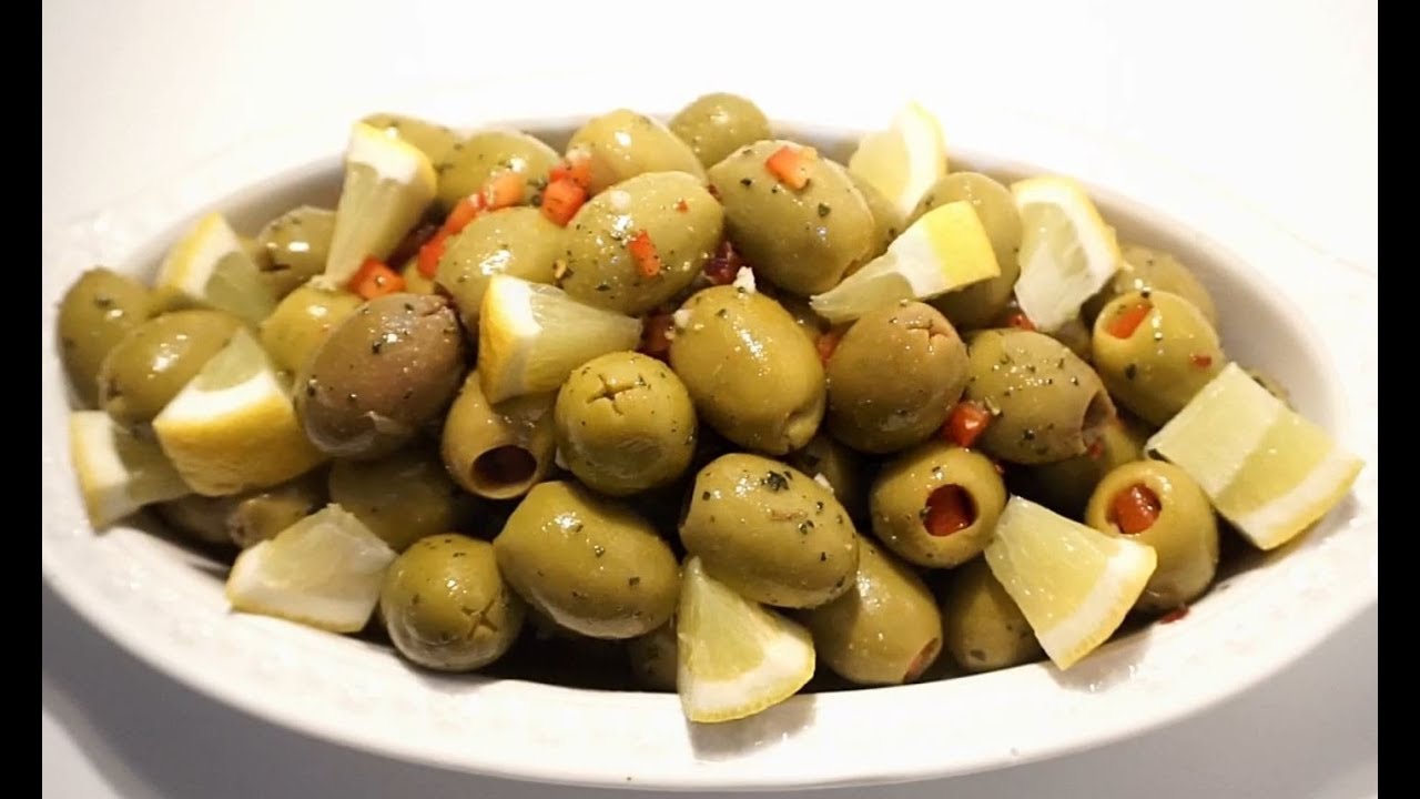 SPICY MARINATED OLIVES RECIPE (BY CRAZY HACKER)
