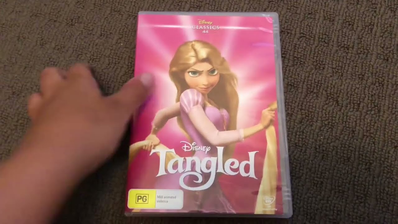 The Opening to Tangled (2010) DVD