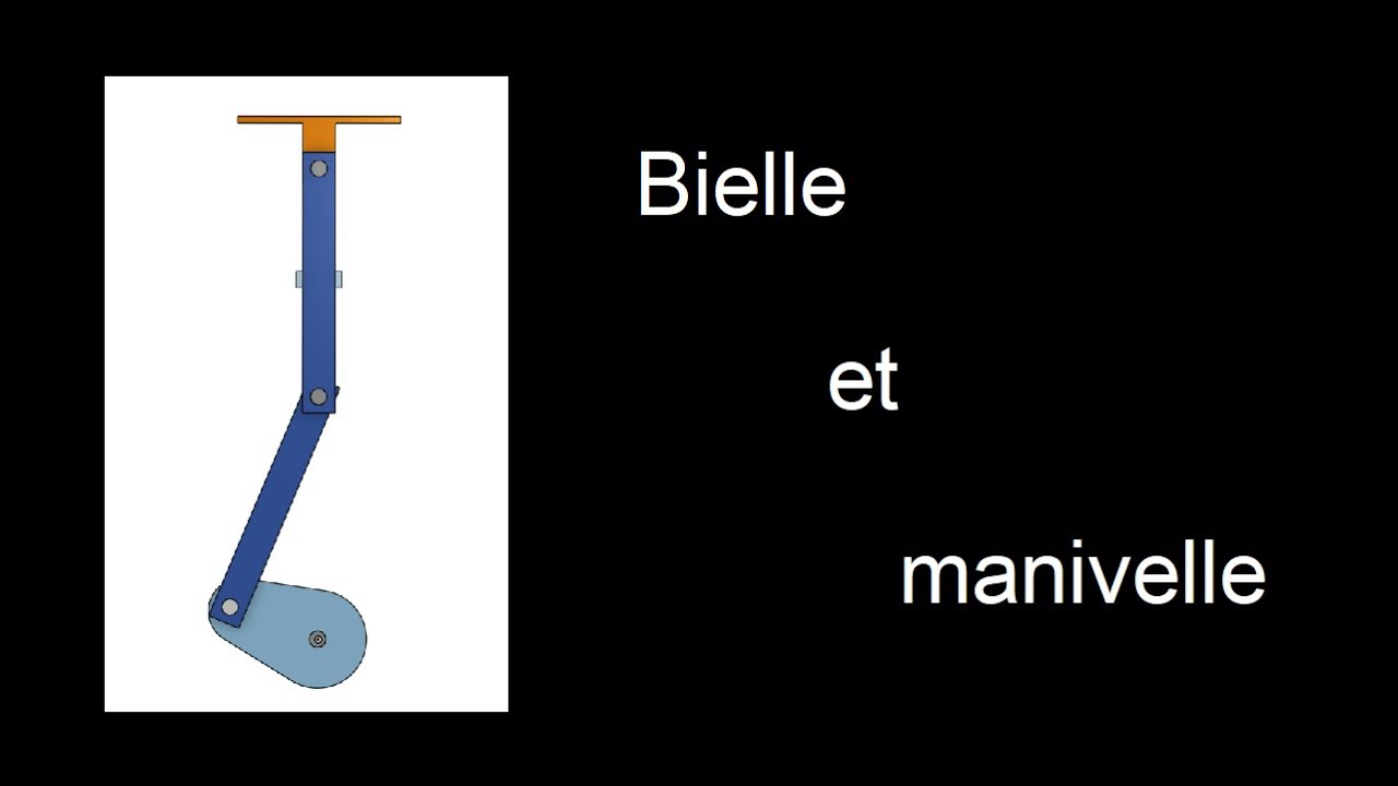 SG : OnShape : Bielle et manivelle (Les pièces)