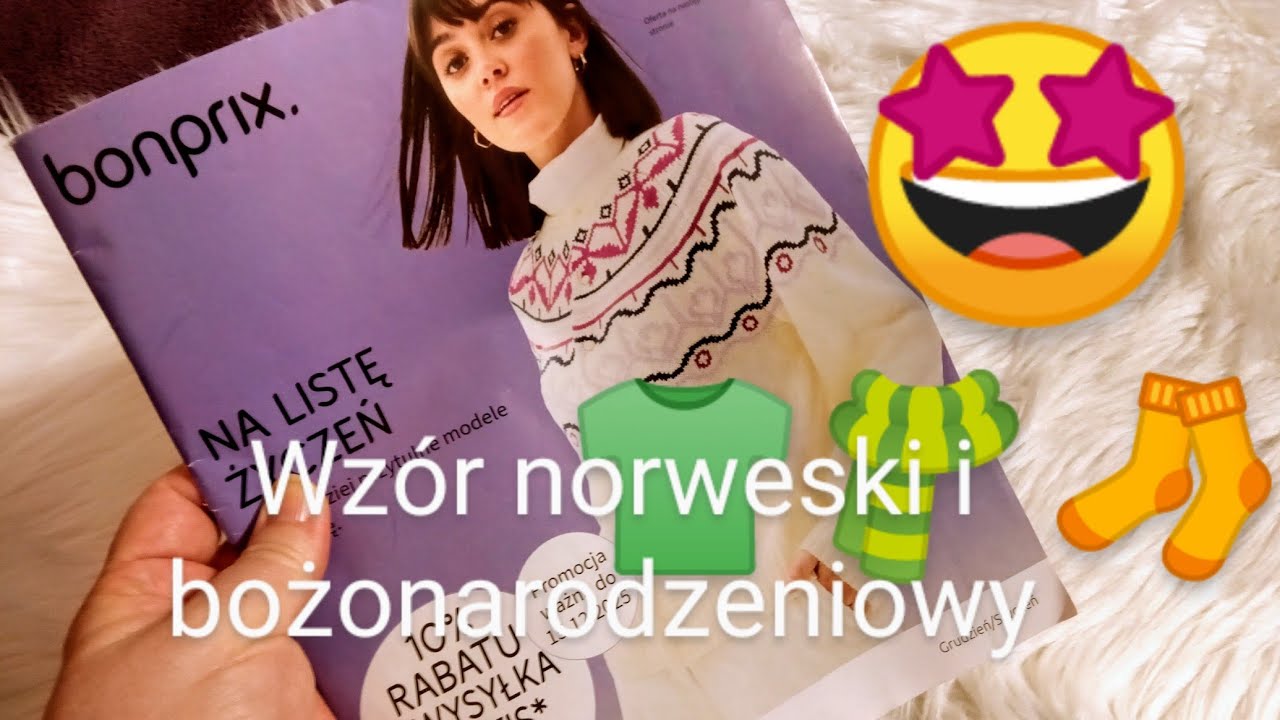 Sweterki. Wzór norweski i bożonarodzeniowy.