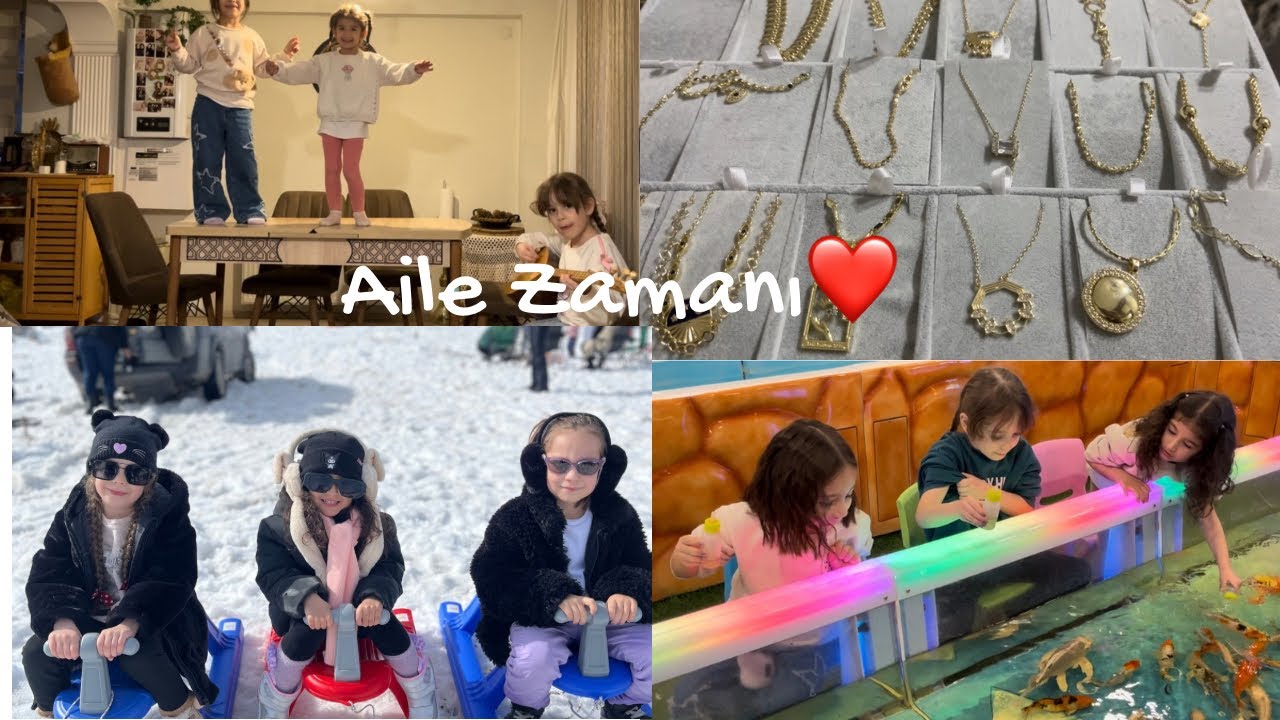 🎬 AİLECE KAYAK KEYFİ ⛷️ | ÇOCUKLAR ÇOK EĞLENDİ💃🏻 BU TAKILAR ÇOK GÜZEL❤️