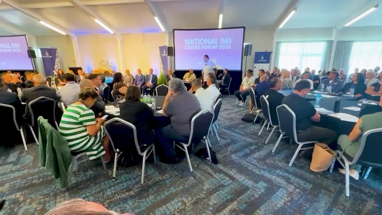 Prime Minister Christopher Luxon has returned to the National Iwi Chairs Forum.