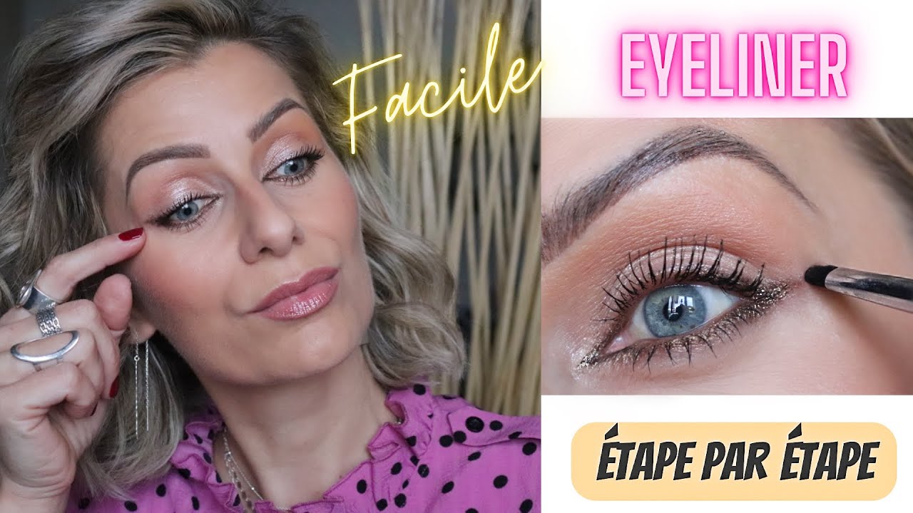 💯 EYELINER FACILE 👉 LINER pour TOUTES les FORMES des yeux et TOP pour les PAUPIÈRES TOMBANTES 🔥