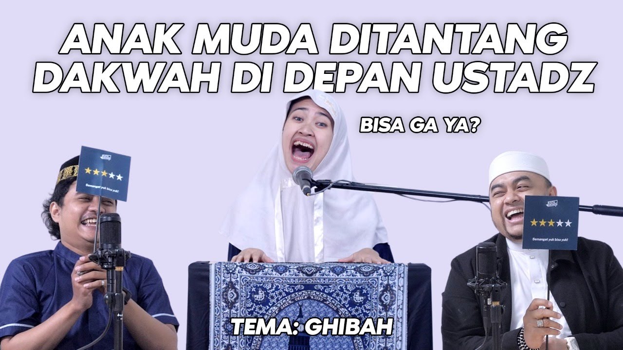 Ditantang Dakwah Tentang Ghibah di Depan Ustadz? Bisa Engga ya? | Kata Ustadz Taufiqurrahman