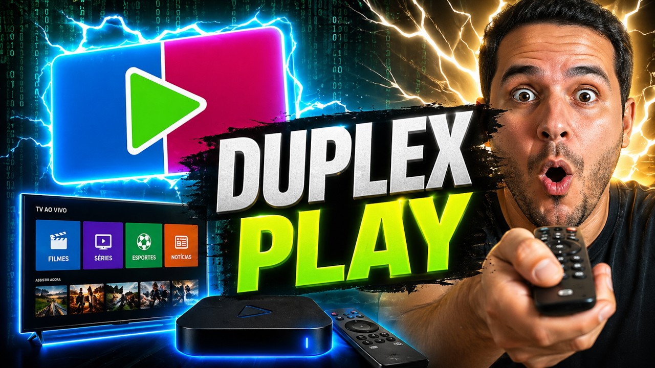 DUPLEX PLAY IPTV GR&Aacute;TIS FUNCIONA MESMO? 😱 ATIVE AGORA SEM TRAVAR #IPTV #DuplexPlay