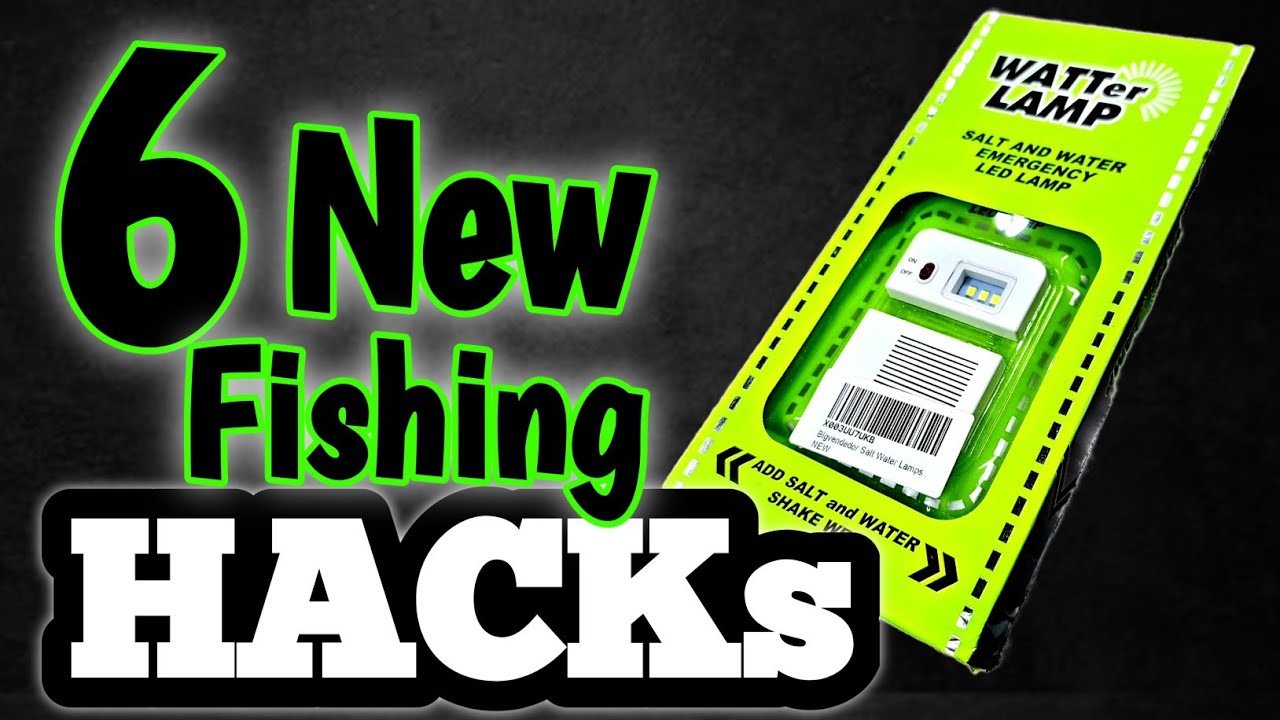 6 (НОВЫХ) потрясающих рыболовных хитростей