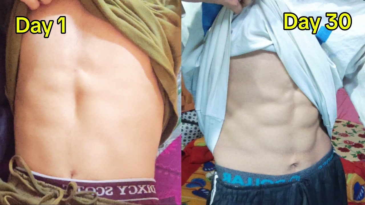 From Skinny to Shredded: My 30-Day Abs Transformation (No Gym!)