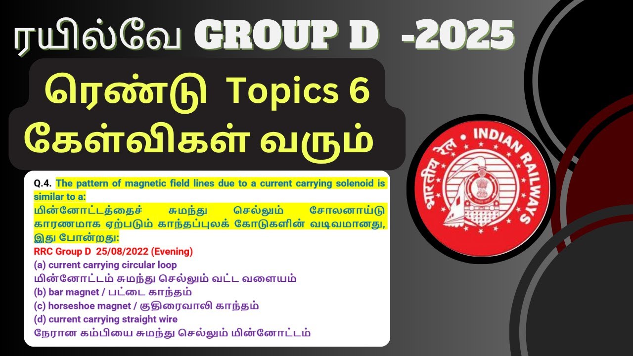 RRB Group D Physics PYQs: Crack the Exam with This Masterclass