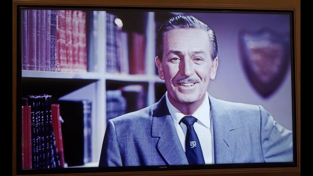 Walt Disney's office suite exhibit full introduction video