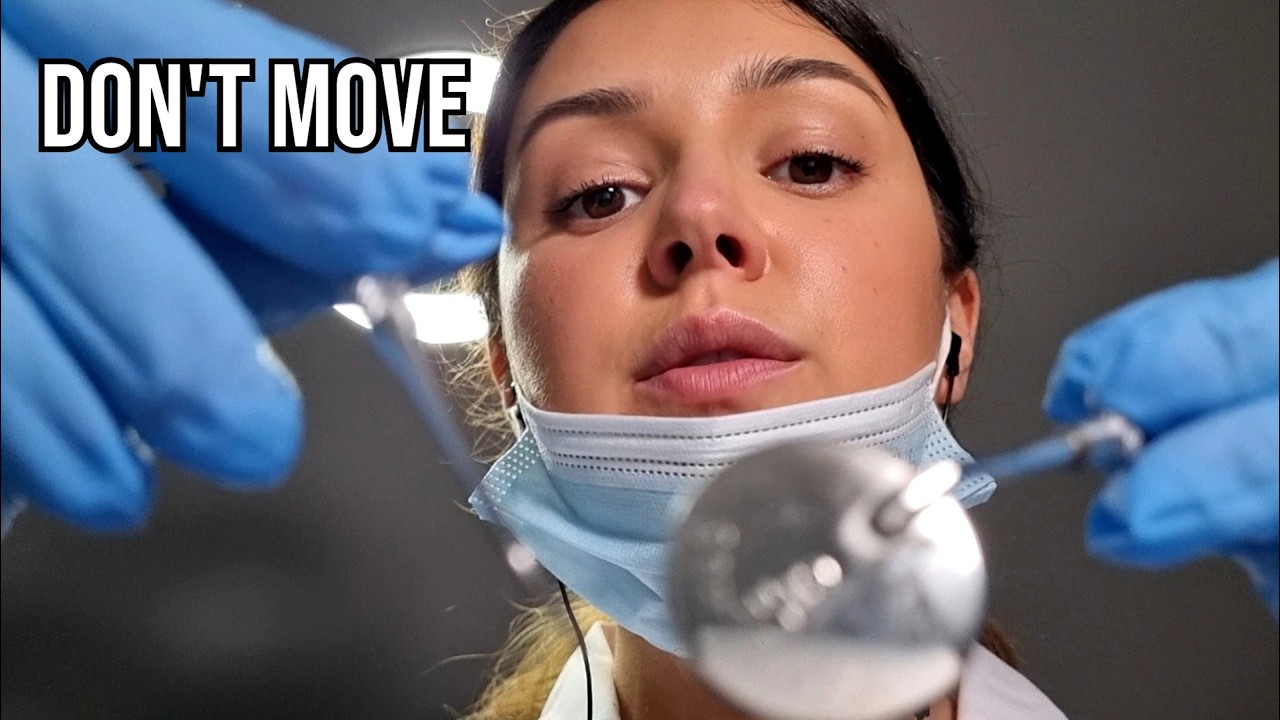 Замри (тебя предупредили) | Злой стоматолог ASMR 🦷