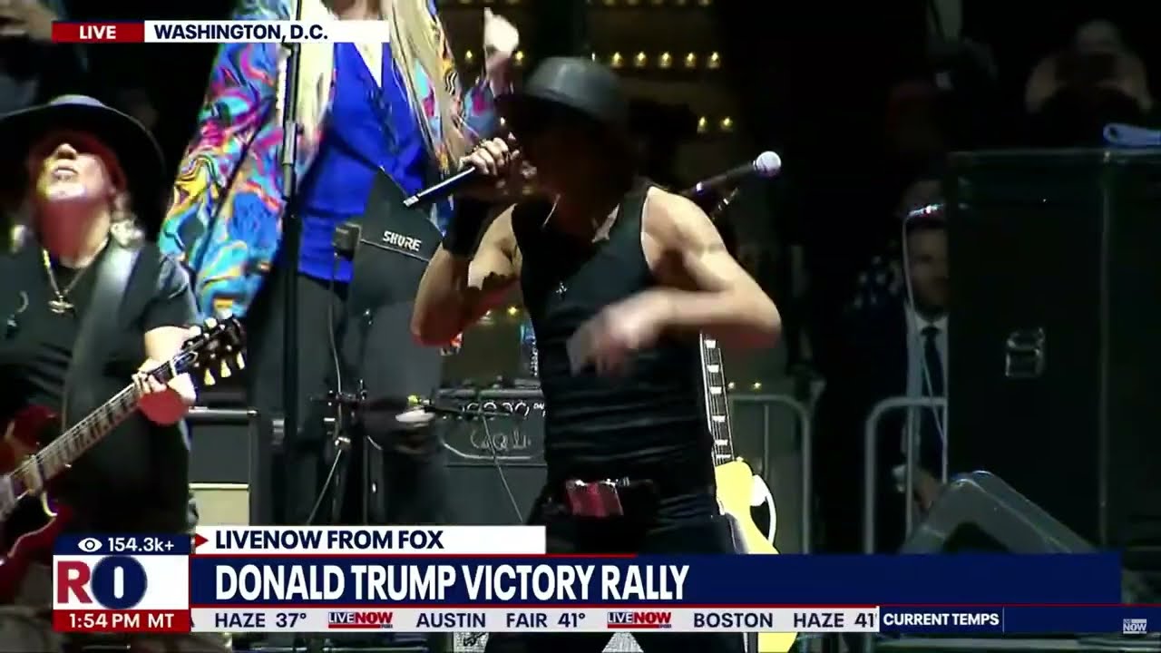 Kid Rock sings Lets Go Brandon (We the People) at Victory Rally for President Donald Trump