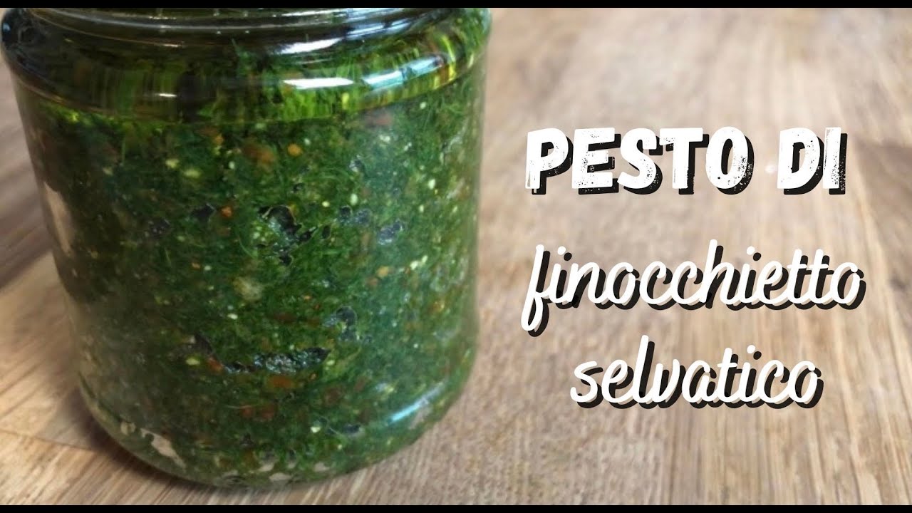 PESTO DI FINOCCHIETTO SELVATICO - AUTOPRODUZIONI