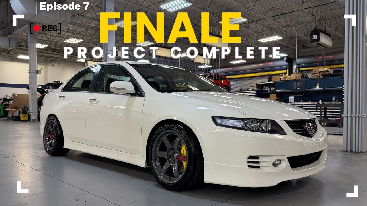 Свежеокрашенный и полностью собранный | Acura TSX Finale 2006 года с 6-ступенчатой ​​коробкой пер...