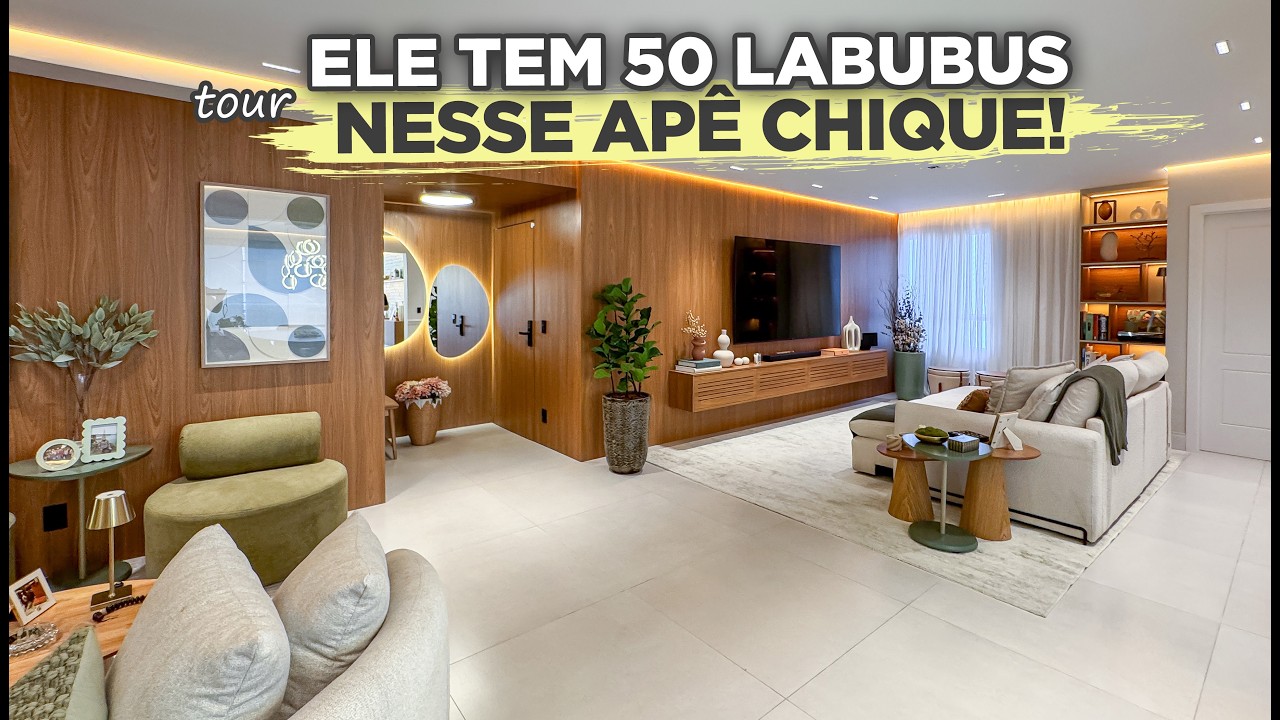 Ele TRANSFORMOU esse APÊ ANTIGO em algo MODERNO e CHIQUE sem ARQUITETO | GABY GARCIIA
