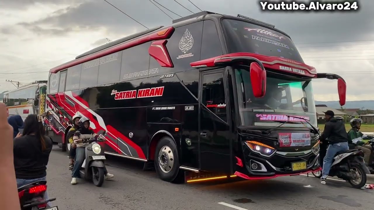 FULL BASURI GACOR⁉️Rombongan bus artis balek puter hujan2 pas TRIP NOTR 