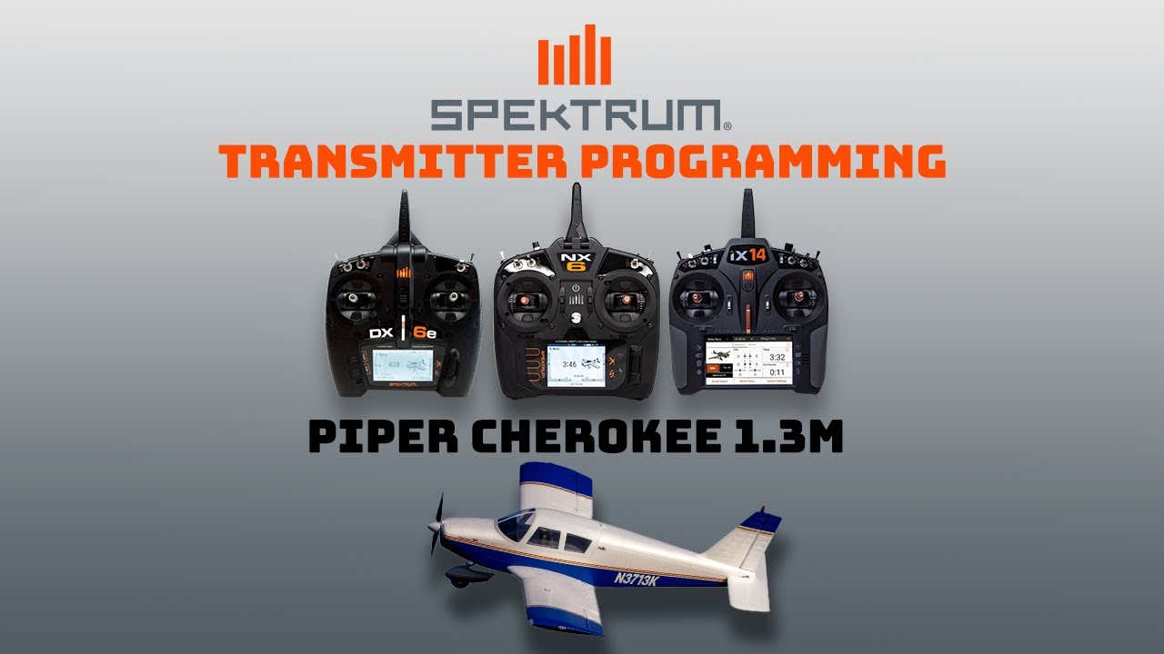 Eflite Cherokee programming