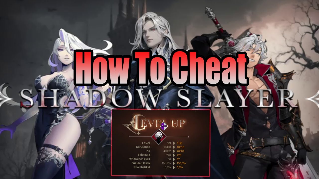 Seperti ini cara cheat nya Shadow Slayer Pemburu Iblis