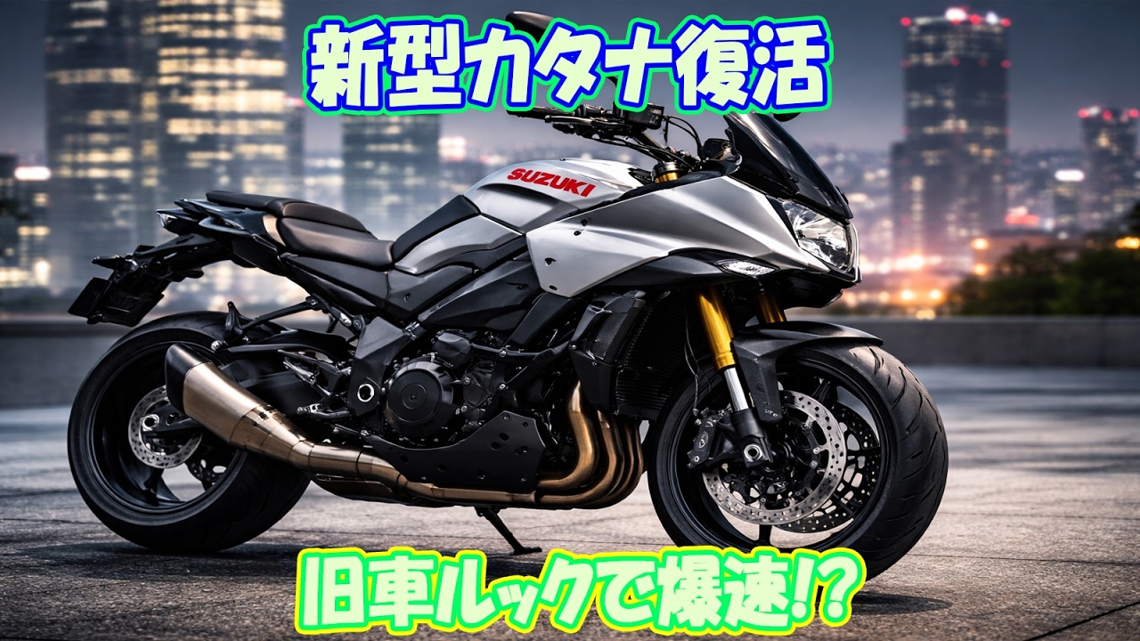 [カタナ] 伝説復活かネタ切れか？賛否分かれる新型を本音レビュー