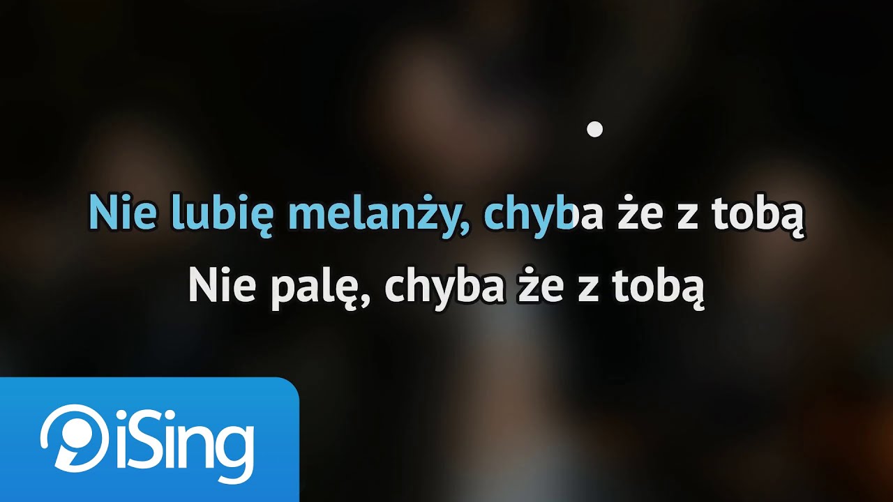 Modelki - Chyba że z Tobą (karaoke iSing)