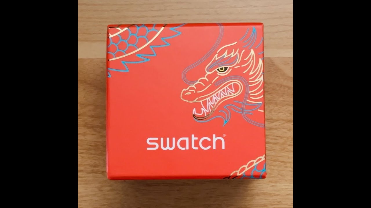 NEW SWATCH DRAGON IN MOTION/YEAR OF THE DRAGON